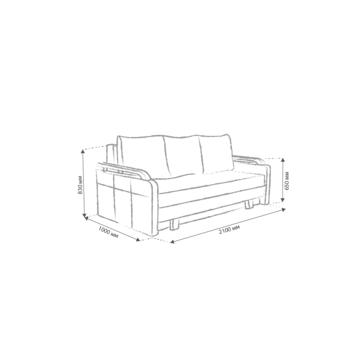 Диван Оскар-27 розкладний