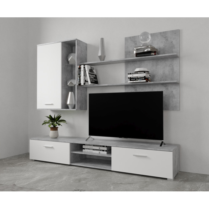 КВАТРО Вітальня бетон