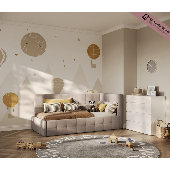 М'яке ліжко Келлі 0,9х2,0