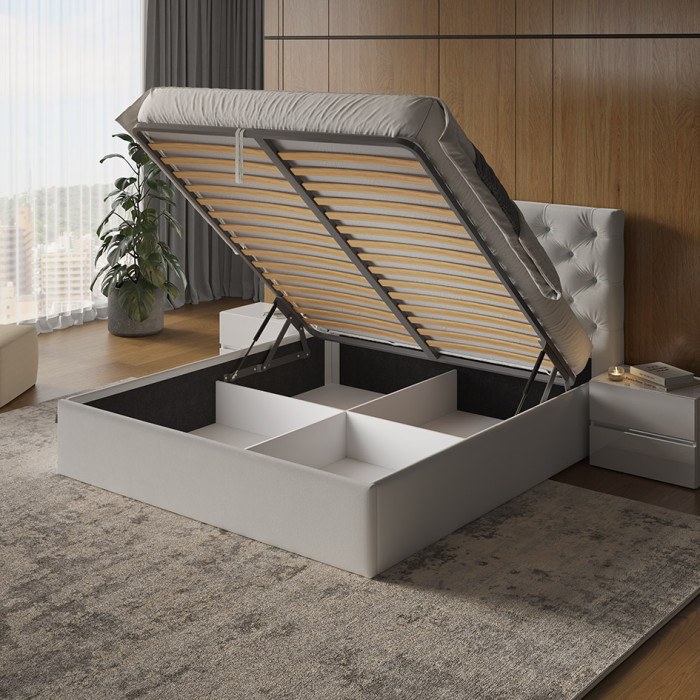 М'яке ліжко Рівєра 1,6х2,0 Підйомне