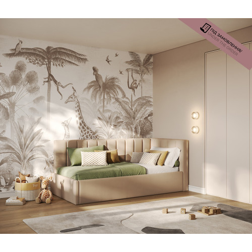 М'яке ліжко Шайн 0,9x2,0