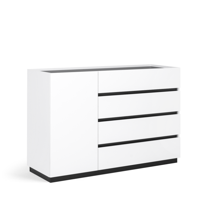 Комод Дуо 1д 4ш