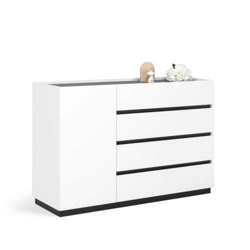 Комод Дуо 1д 4ш