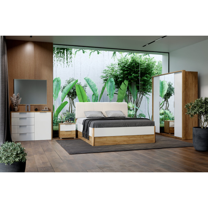 Ліжко Асті 1,6х2,0 з шухлядами