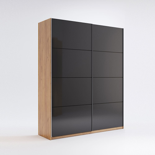 Шафа-купе Луна 1,5м black