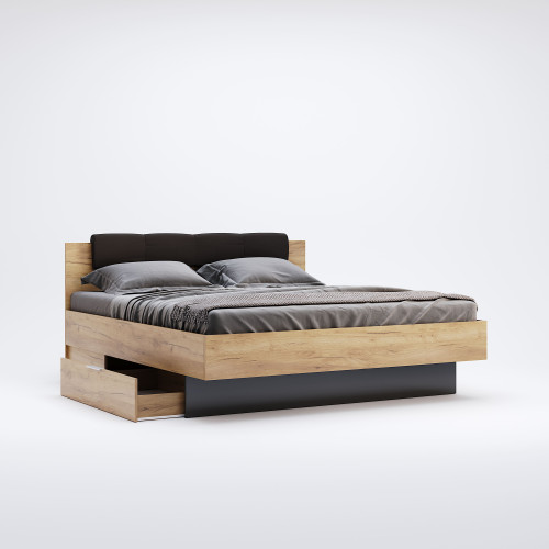 Ліжко Луна 1,8х2,0 з шухлядами