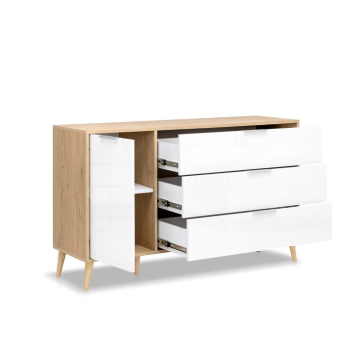 Комод Олівія 1дв.3шх