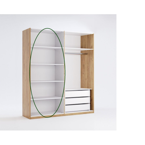 Полиці довгі до шафи 2дв