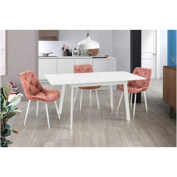 Стіл обідній Етна (Білий)