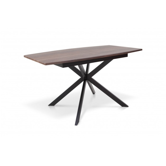 СТІЛ ОБІДНІЙ РІЧАРД (ЧОРНИЙ/ГОРІХ)