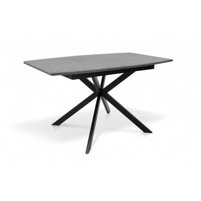 СТІЛ ОБІДНІЙ РІЧАРД (ЧОРНИЙ/Т.СІРИЙ)