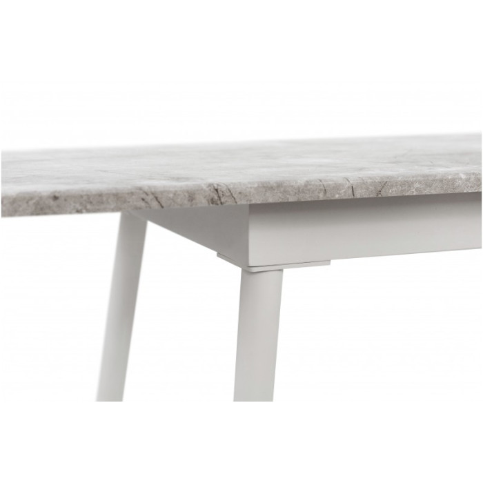 СТІЛ ОБІДНІЙ СОЛО (Білий/Базальт)