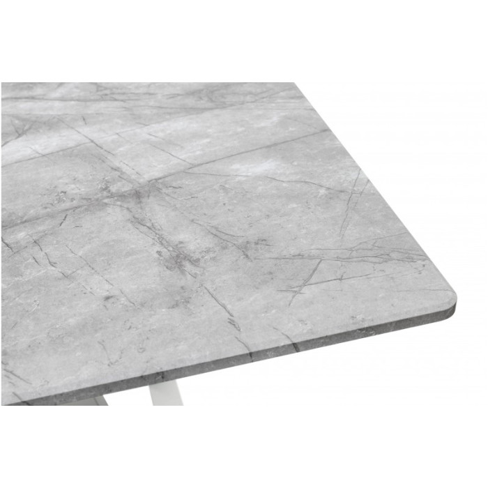 Стіл обідній Тандем (білий/базальт)