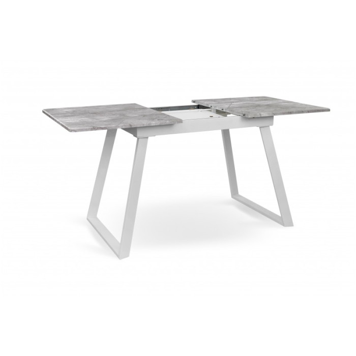 Стіл обідній Тандем (білий/базальт)
