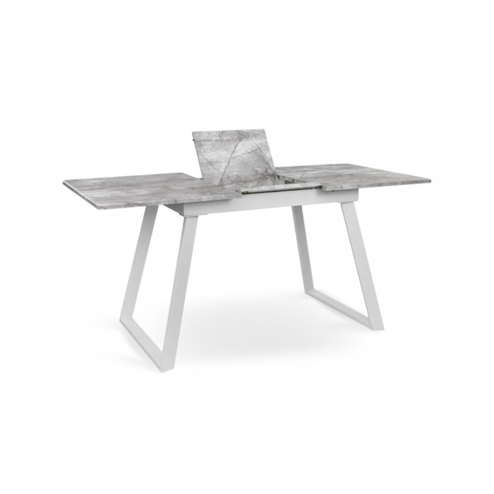 Стіл обідній Тандем (білий/базальт)