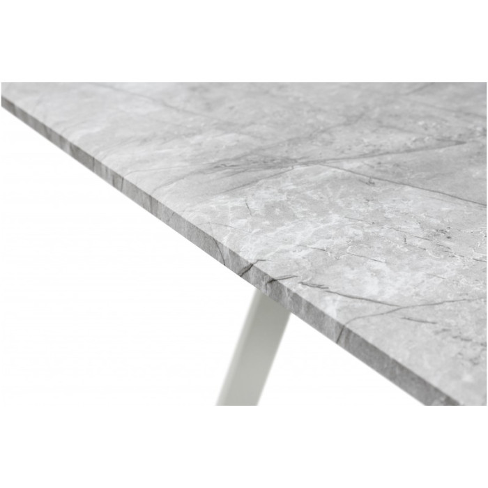 Стіл обідній Тандем (білий/базальт)