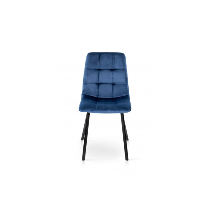 Стілець Ментос (чорний/синій)