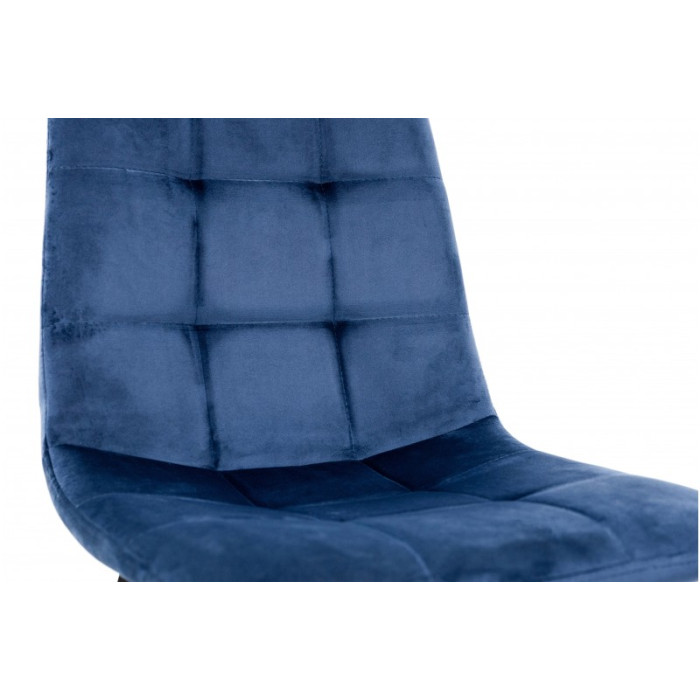 Стілець Ментос (чорний/синій)