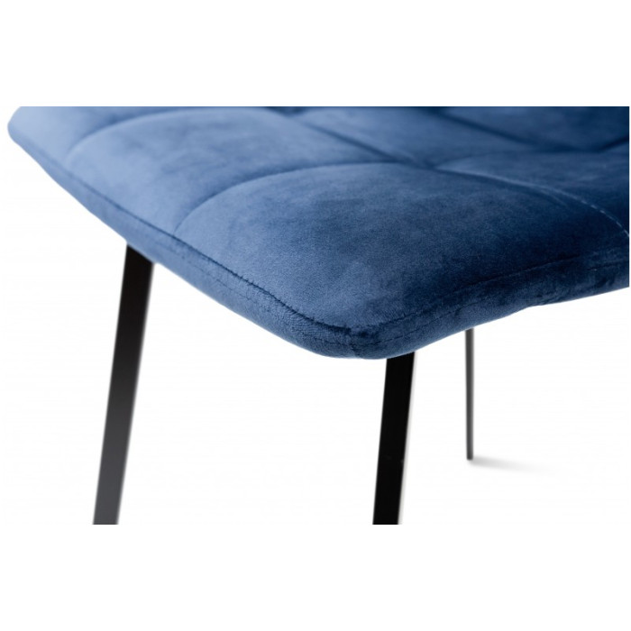 Стілець Ментос (чорний/синій)