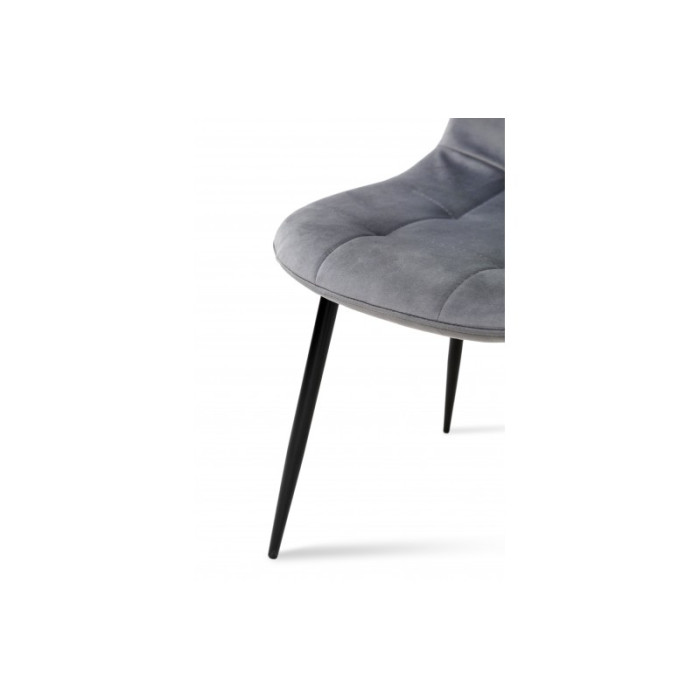 Стілець Квест (Чорний/Сірий)