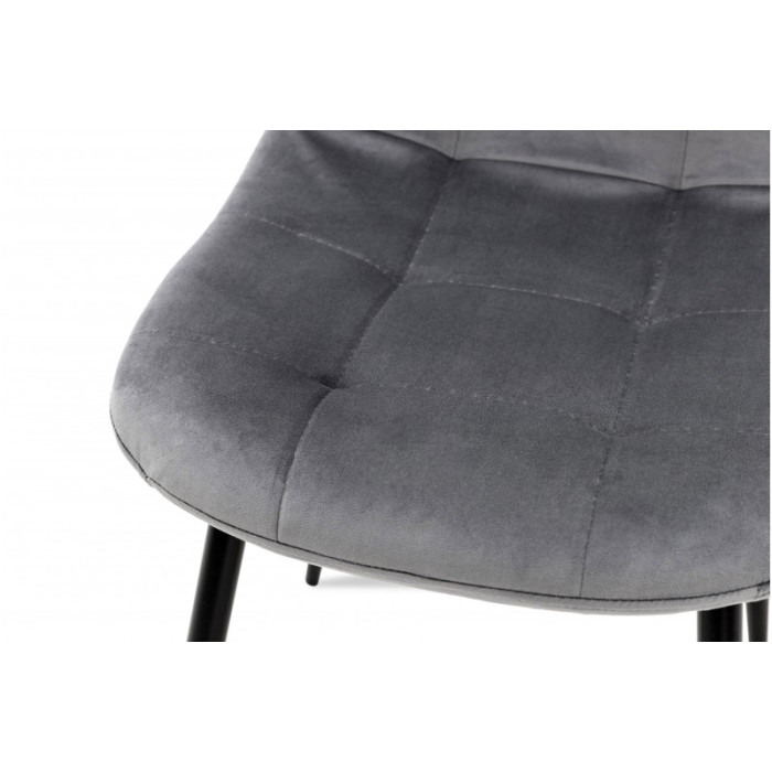 Стілець Квест (Чорний/Сірий)