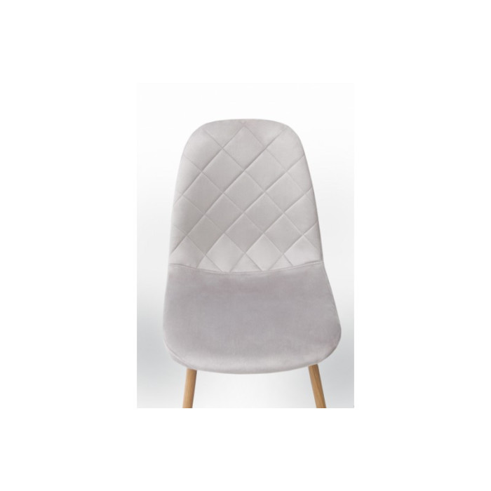 СТІЛЕЦЬ ЕМБЕР-L (Термо/Велюр Світло-Сірий)