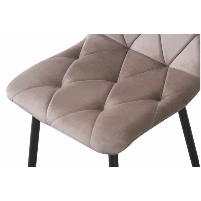 СТІЛЕЦЬ МЕМОРІ (ЧОРНИЙ/ВЕЛЮР БЕЖЕВИЙ)