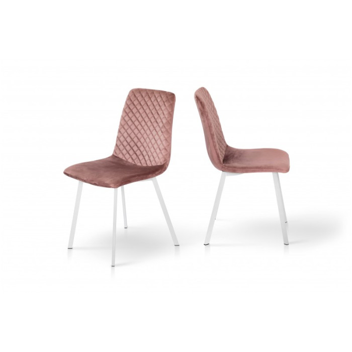 СТУЛ НЕКСТ (Белый/пудровый)