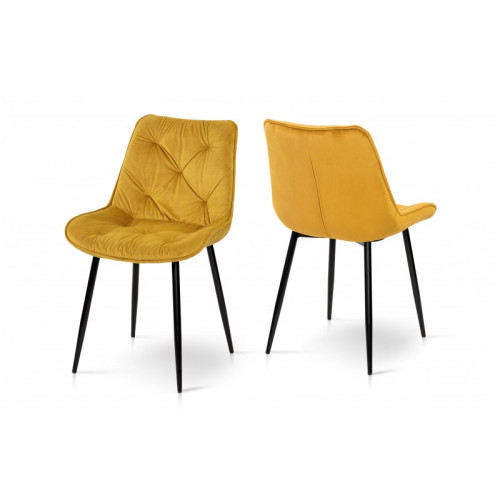 Стілець Прадо (чорний/карі)