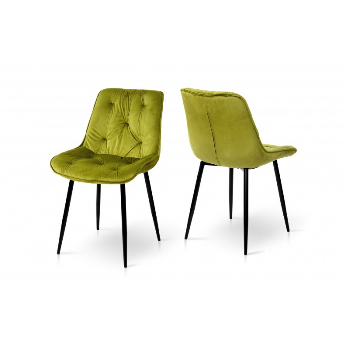 СТІЛЕЦЬ ПРАДО (ЧОРНИЙ/ОЛИВА)