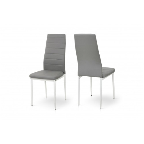 СТІЛЕЦЬ РІО (білий/світло-сірий)