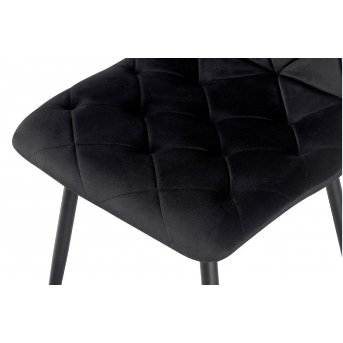 СТІЛЕЦЬ ТРАСТІ(ЧОРНИЙ/ВЕЛЮР чорний)