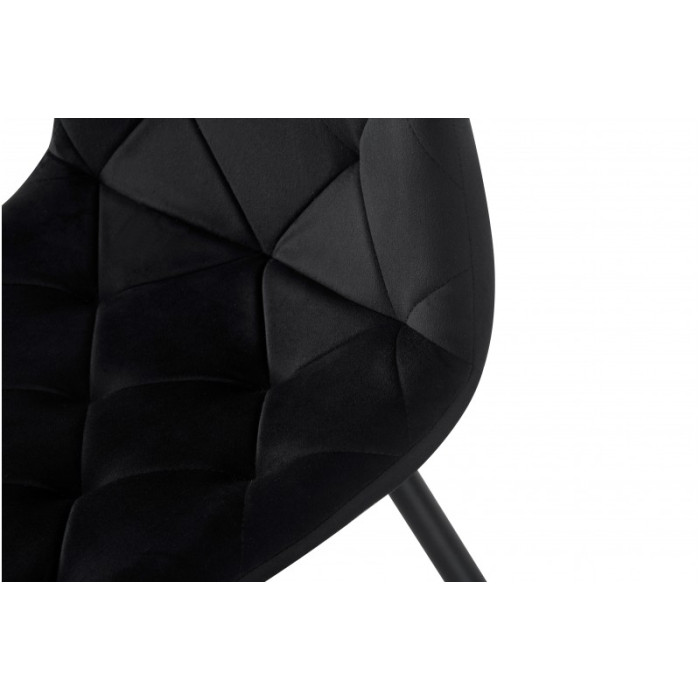 СТІЛЕЦЬ ТРАСТІ(ЧОРНИЙ/ВЕЛЮР чорний)