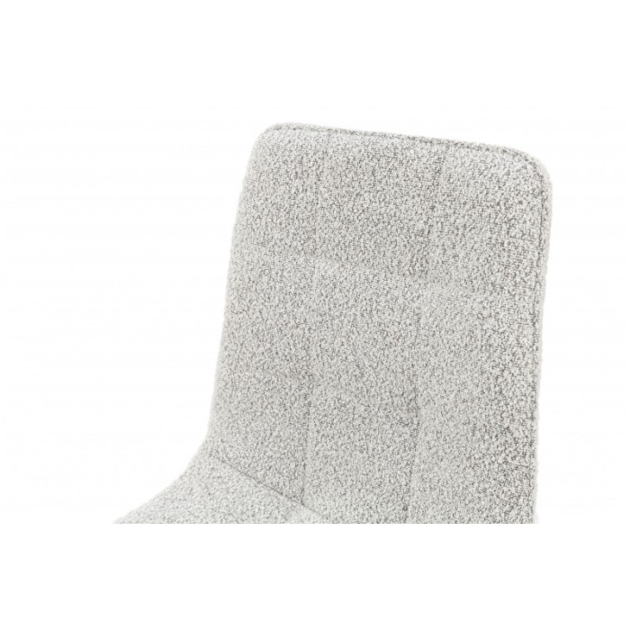 Стілець Фреш (білий/букле бежевий)