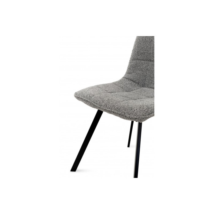 Стілець Фреш (чорний/букле сірий)