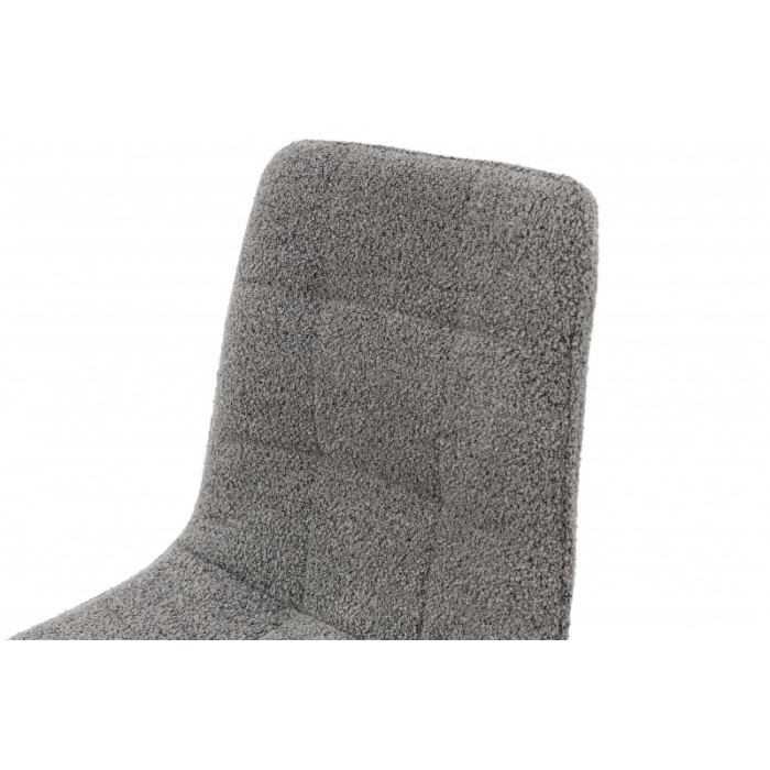 Стілець Фреш (чорний/букле сірий)