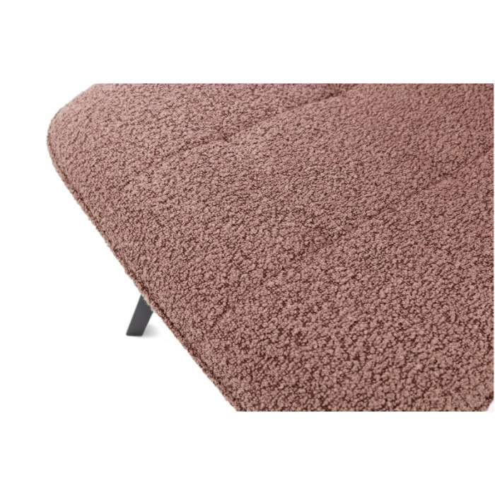 Стілець Фреш (чорний/букле цегляний)