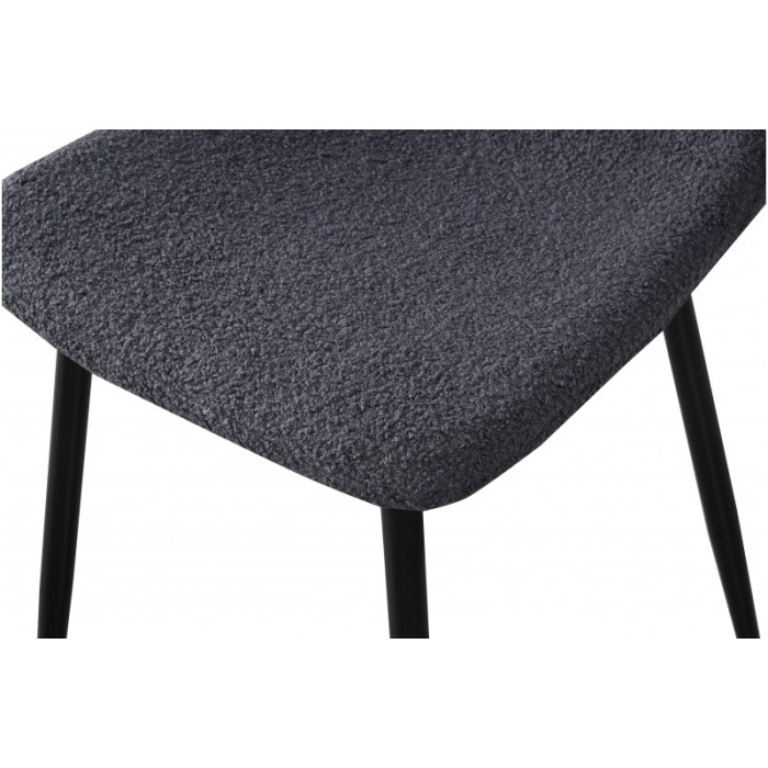 Стілець Юккі (чорний/темно-сірий)