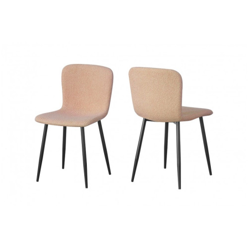 Стілець Юккі (чорний/крем)