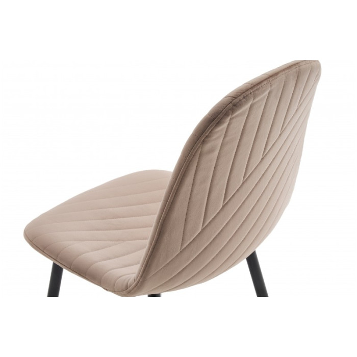 Стілець Яріс (чорний/бежевий)