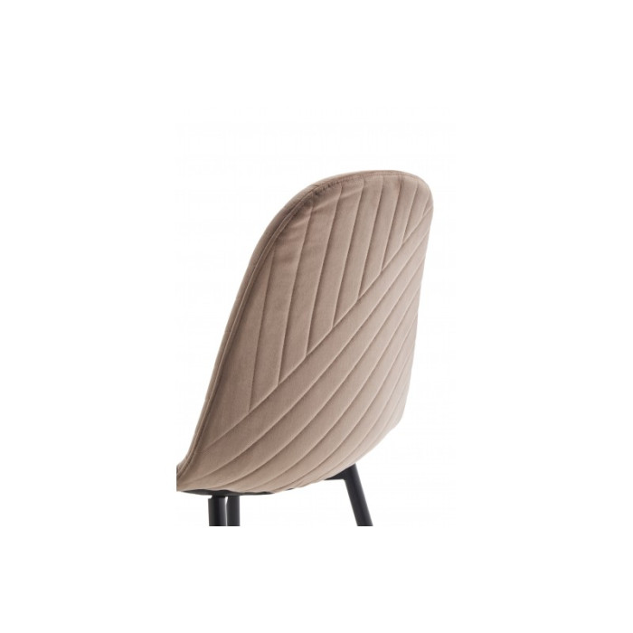 Стілець Яріс (чорний/бежевий)