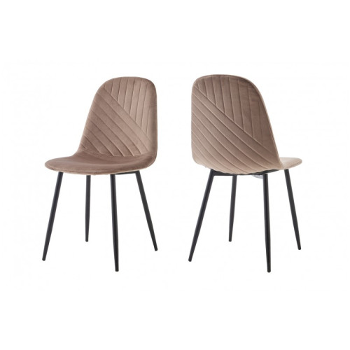 Стілець Яріс (чорний/бежевий)