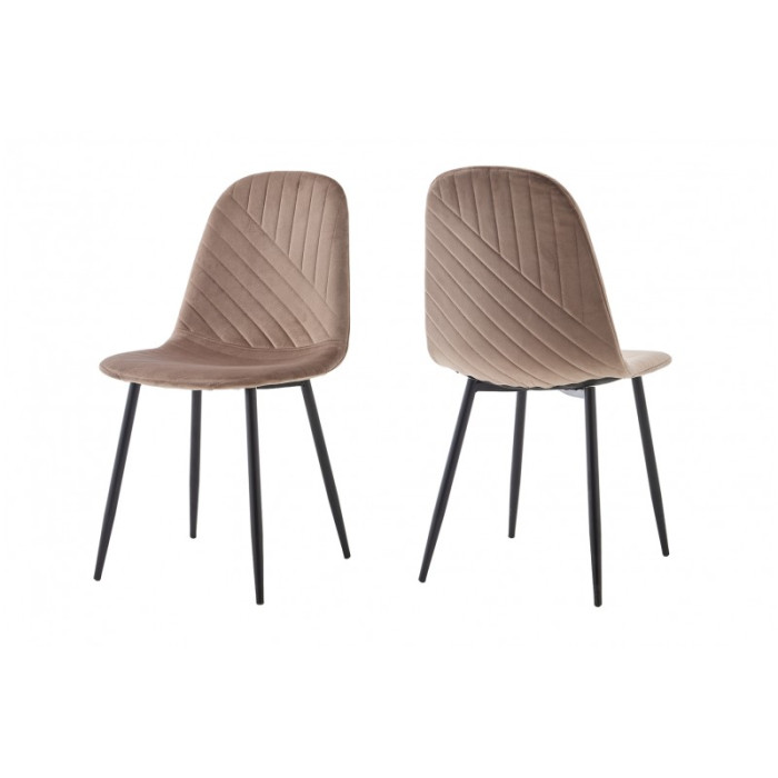 Стілець Яріс (чорний/бежевий)