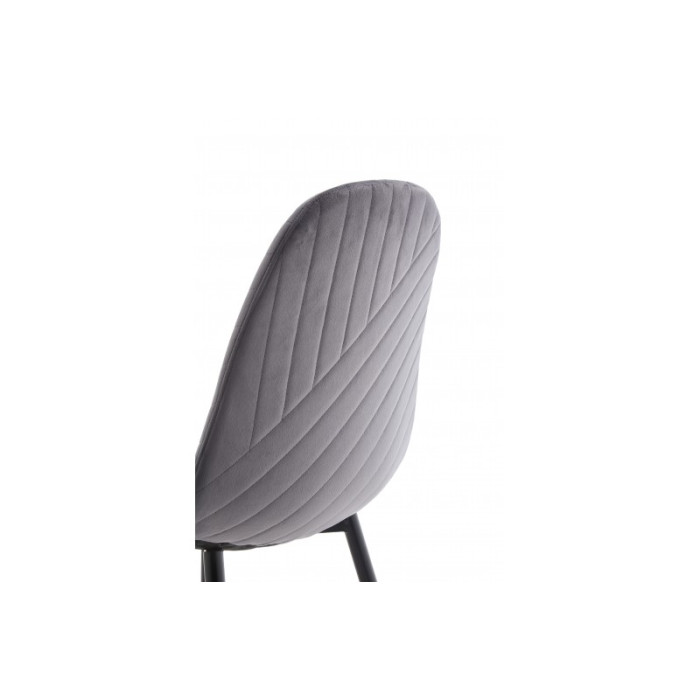 Стілець Яріс (чорний/темно-сірий)