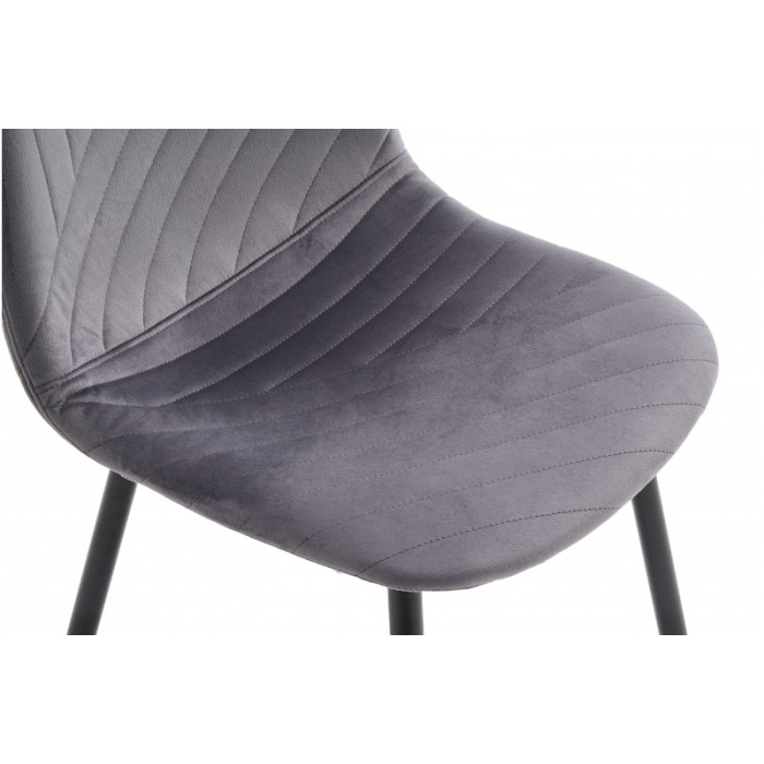 Стілець Яріс (чорний/темно-сірий)