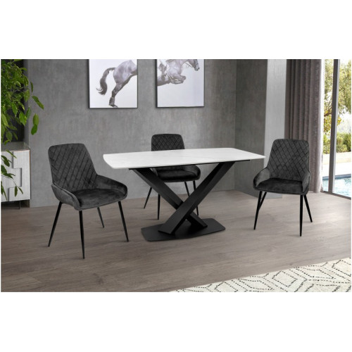 Стіл Обідній Бінго (білий)