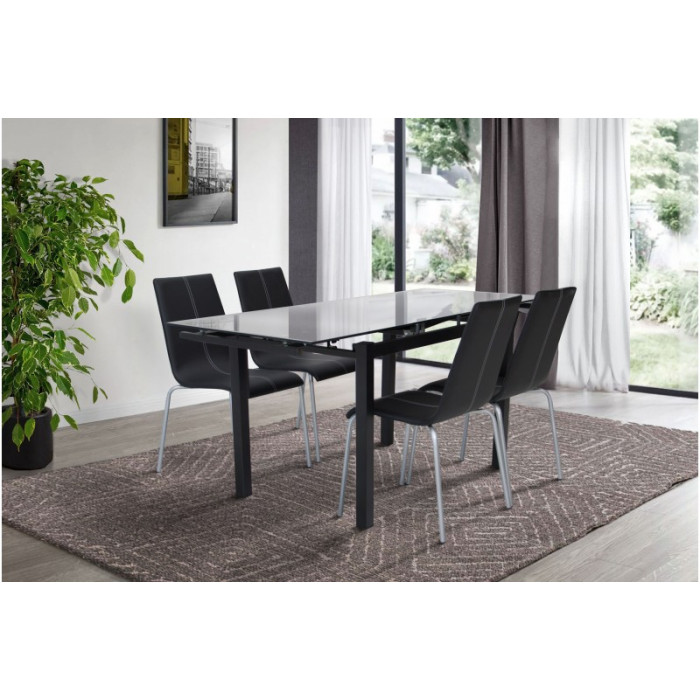 СТІЛ ОБІДНІЙ ВЕНДІ (ЧОРНИЙ)