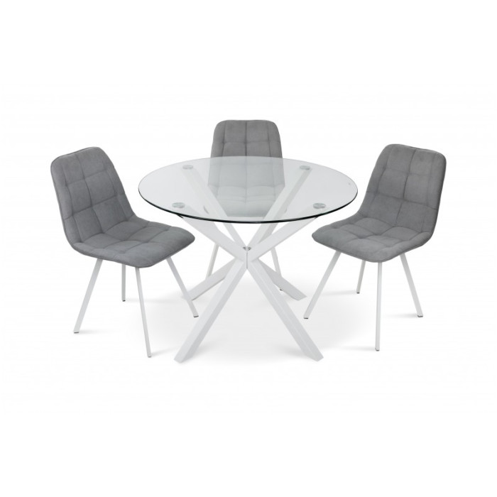 СТІЛ ОБІДНІЙ ДЖИН (білий)