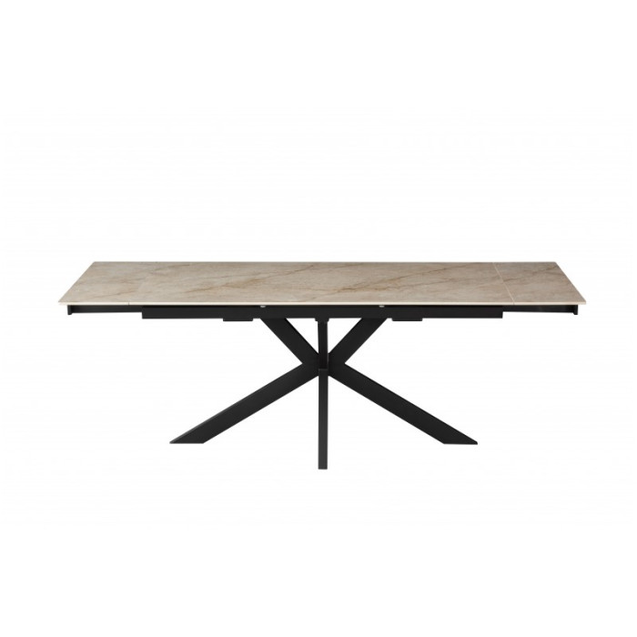 Стіл обідній Квант (чорний/Шекспір грей)