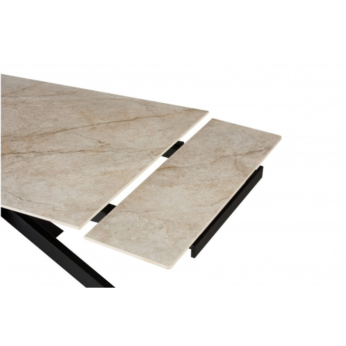 Стіл обідній Квант (чорний/Шекспір грей)